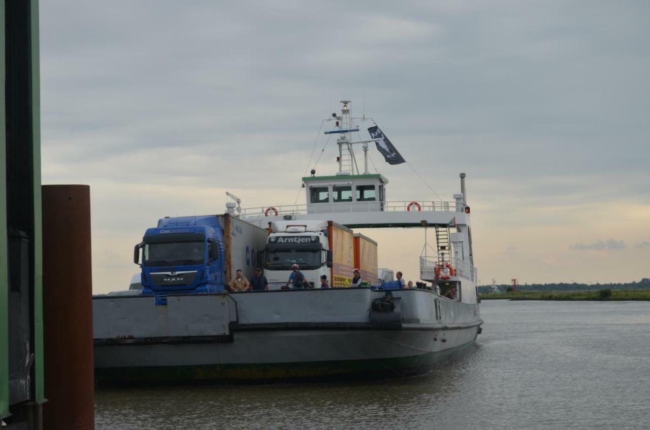 Fewo Deichblick Wischhafen ภายนอก รูปภาพ